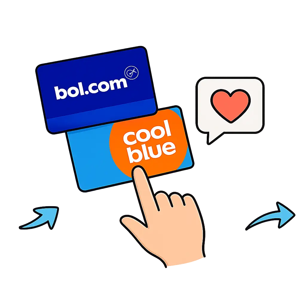 Stap 4: Cadeaubon kiezen 